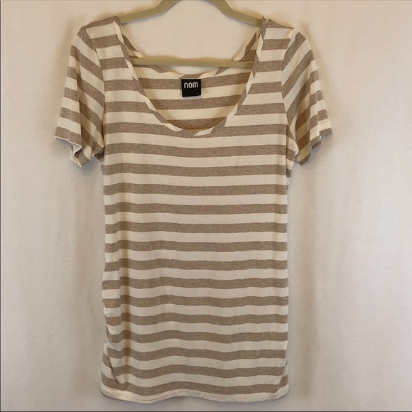 Nordstrom Maternity Top Short Sleeve Size Medium - Picture 1 of 5